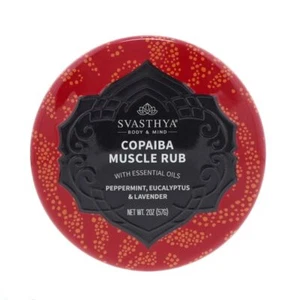 SVASTHYA BODY & MIND Copaiba Muscle Rub - Relieve Aching, Sore Muscles & Joint - Picture 1 of 5