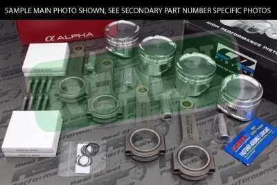 Pistones CP Skunk2 varillas de haz H VTEC B18A B18B 81 mm 9,8:1 SC7015/306-05-1130 Foto 1 de 4