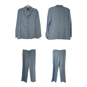 Vintage Venezia Jeans Lined Polyester Pant Set Size 14/16 - Picture 1 of 12
