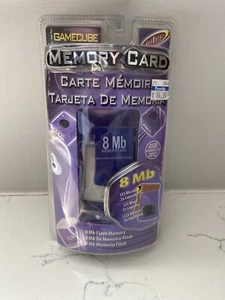 Nintendo Game Cube 8MB High Capacity Storage Memory Card SEALED in ORIGINAL Case - Picture 1 of 3