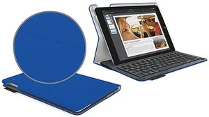 Logitech TYPE+ custodia protettiva tastiera integrata per iPad Air 2 Air2 UK QWERTY BL - Foto 1 di 4