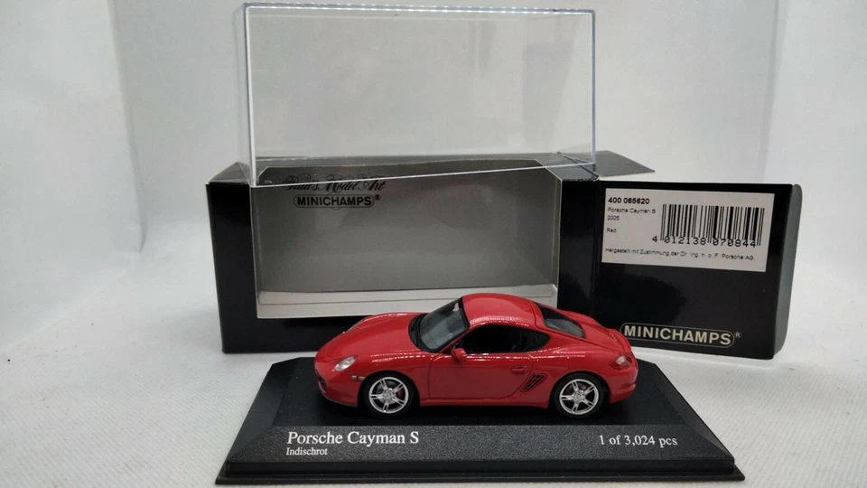 Minichamps PORSCHE CAYMAN S  EDIZIONE LIMIATA 1 di 3024 pz. SCALA 1:43  - Immagine 1 di 4