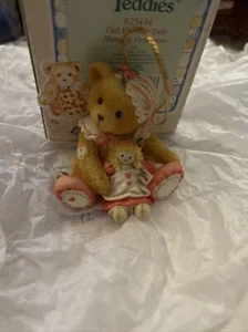 Peluches apreciados, #625434, niña elfa con muñeca, adorno colgante, (1995) - Imagen 1 de 3