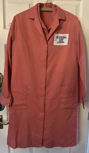 3 x Vintage Hudson's Bay London pink overall workwear apron coverall Uniform - Picture 1 of 4