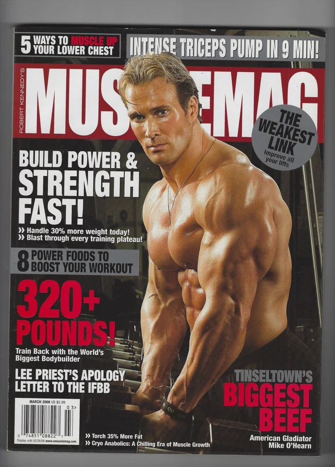 MUSCLEMAG INTERNATIONAL #310 MARCH 2008 - Image 1 of 1
