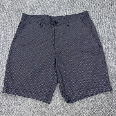 Armani Exchange A|X Mens Shorts Size 34 Black Stretch Geometric - Image 1 of 4
