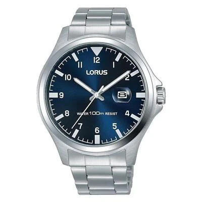 Orologio Uomo Solo Tempo LORUS RH963KX9 con Cinturino Acciaio con Data - Immagine 1 di 2