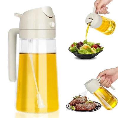 Ölsprüher für Speiseöl 470ml Öl Sprühflasche Öl Sprayer Öl Zerstäuber Ölspender - Bild 1 von 4