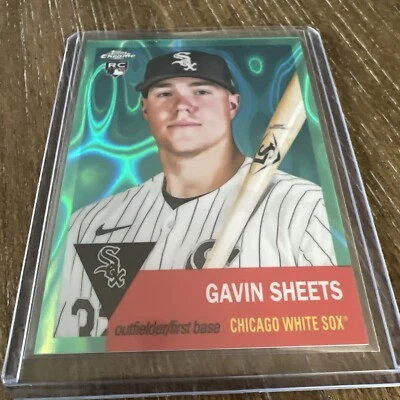 Gavin Sheets RC *12/299* 2022 Topps Chrome Platinum Aqua Lava #246 White Sox MLB - Image 1 of 2