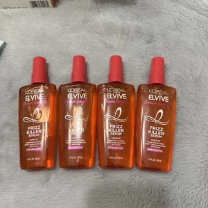 4 L'Oreal Paris Elvive Dream Lengths Frizz Killer Leave-In Serum F23018 - Picture 1 of 3