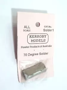 Kerroby Models 70 degree solder for white metal model kits Part #SOLDER1 - Bild 1 von 4