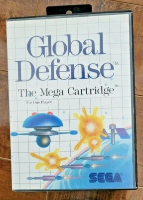 Global Defense (Sega Master System, 1988) COMPLETE  - Image 1 of 4