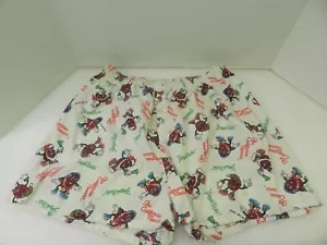 1988 California Raisins Boxer Shorts Calrab Underwear Christmas Santa Vintage - Picture 1 of 9
