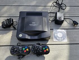 SNK Neo Geo CD Japanese Console Plus Game & 2 Pads - TESTED & FULLY WORKING!