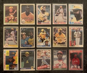 Lote de tarjetas DAVE PARKER 1981-1985 (15 DIFERENTES)............NM-MT - Imagen 1 de 2