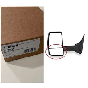 Velvac 709931 Mirror Glass Assembly Replacement Kit Subassy Convex 2020XG LH - Picture 1 of 3