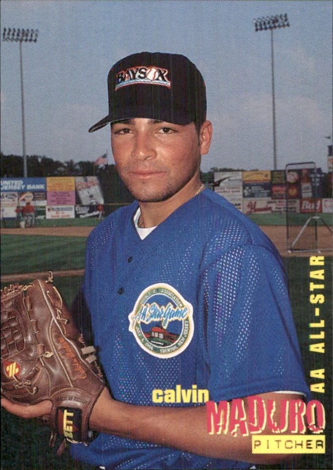 Calvin Maduro 1996 Best AA All-Stars #24 RC Bowie Baysox AutographDen - Image 1 of 2