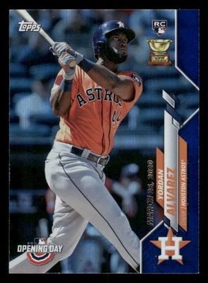 2020 Topps Opening Day Blue Foil #63 Yordan Alvarez - Image 1 of 2