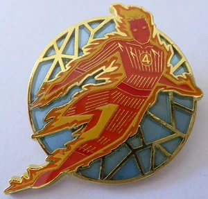 The Fantastic Four First Steps Human Torch Glass Enamel Pin BoxLunch Exclusive - Picture 1 of 2