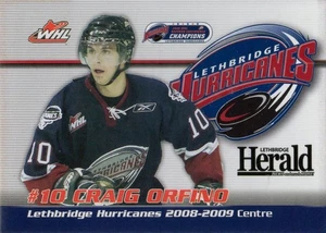 2008/09 Lethbridge Hurricanes - CRAIG ORFINO - Picture 1 of 2