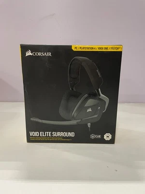 Corsair Void Elite Surround Gaming Headset 7.1 Surround Sound - Image 1 of 2
