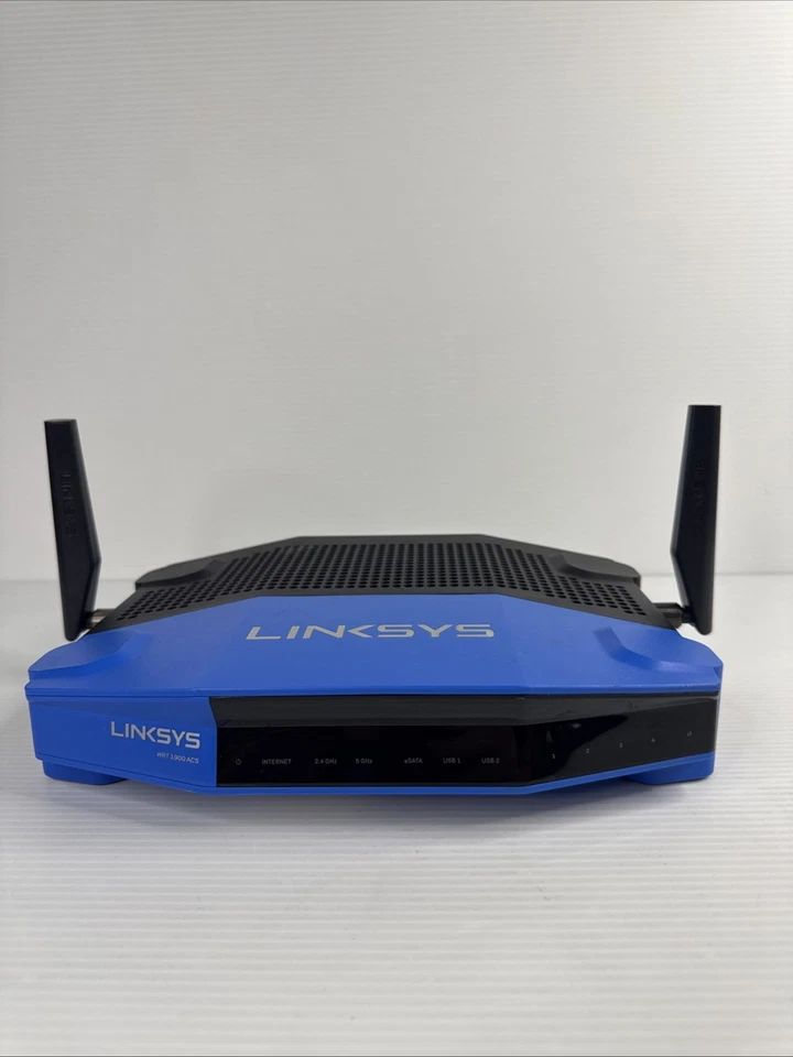 Linksys WRT1900AC V2 1300 Mbps 4 Port Dual-Band Wi-Fi Router *Read* Untested - Image 1 of 4