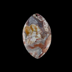 Lace Rosetta Stone Jasper BEAD 49x31x5 mm HD301021 - Picture 1 of 4