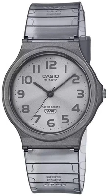 Orologio Donna Casio Resina MQ-24S-8BEF Nero Trasparente - Immagine 1 di 2