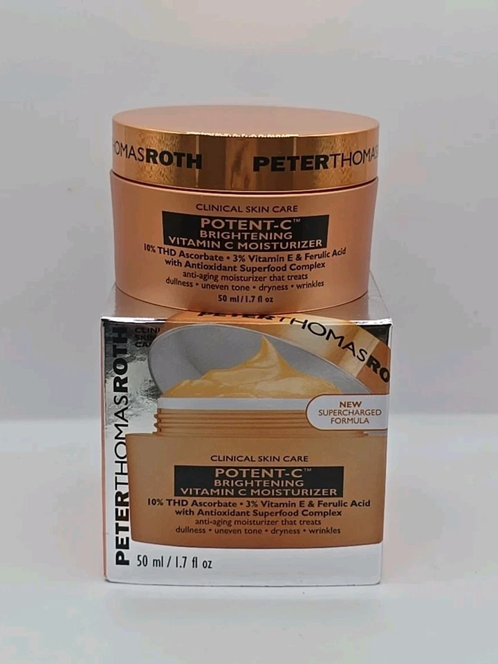 Peter Thomas Roth Potent-C Brightening Vitamin C Moisturizer 1.7oz NEW - Image 1 of 1