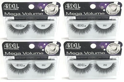 (4 PACK) Ardell Mega Volume Lashes 252, Item #66466 - Image 1 of 2