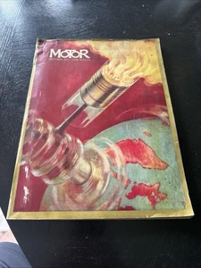Motor New York Annual Auto Car Show Magazine October 1943 Program Book War Theme - Picture 1 of 14