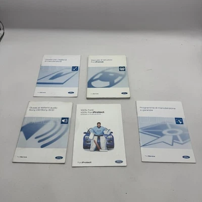 Manual De Uso Y Mantenimiento FORD FOCUS 2004 Italiano Original UM-391 - Imagen 1 de 4