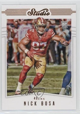 2019 Panini Chronicles Studio Nick Bosa #S9 Rookie RC - Image 1 of 2
