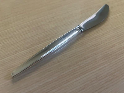 Cuchillo Georg Jensen Ciprés Plata Esterlina Niño/Fruta 6 3/4" Sin Monograma Foto 1 de 4