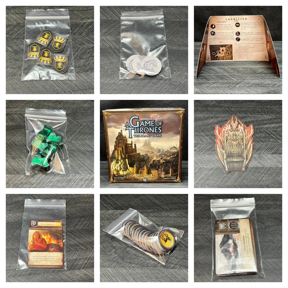 Juego de Tronos El Juego de Mesa 2ª Edición SOLO PIEZAS Y PIEZAS DE REPUESTO Foto 1 de 1