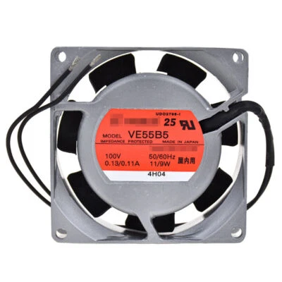 Cooling fan VE55B5 for SERVO VENUS25 100V 11/9W 0.13/0.11A 80*80*25MM 2Pin - Image 1 of 4