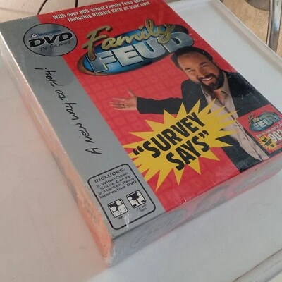 Family Feud DVD Game Featuring Richard Karn Survey Says Game Show 2005 NIB - Image 1 of 4