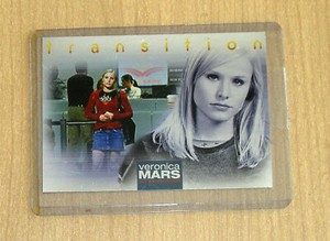 2007 Inkworks Veronica Mars Season 2 Foil case topper Transition CL1