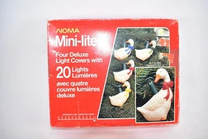 VINTAGE DUCKS MINI-LITES BY NOMA - Picture 1 of 7