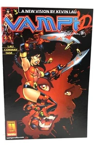 Vampi #5 Kevin Lau limitierte Auflage Variante Vampirella Harris Comics Comic kostenloser Versand + - Bild 1 von 3
