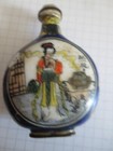 SET Schnupftabakfläschchen - Snuff Bottle - China - handbemalt - Porzellan