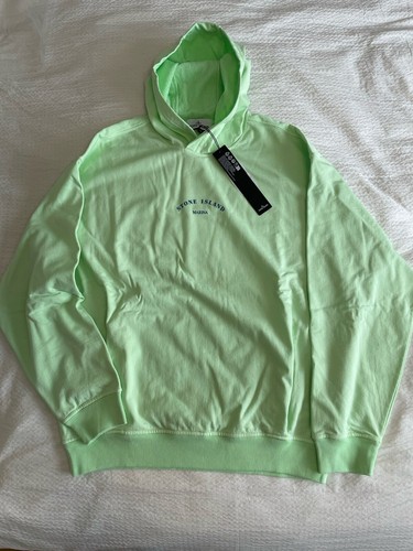 Stone Island Felpa con cappuccio uomo Nuova con etichette RPP £430. Made in Italy.