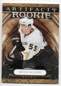 09/10 UD ARTIFACTS ROOKIES GOLD PARALLEL #187 Brian Salcido #15/50