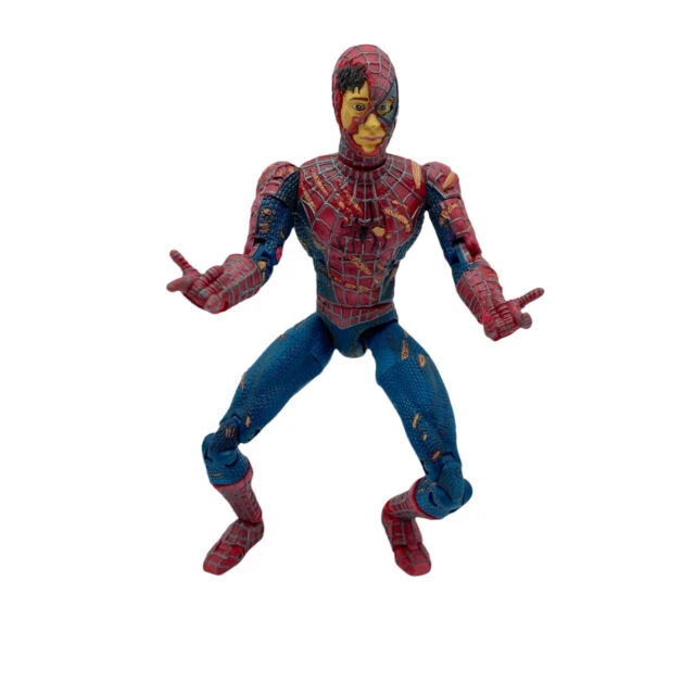 ToyBiz Battle Ravaged Spider-Man Movie Series 3 Action Figure