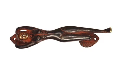 Perilla de manija de puerta de latón hecha a mano estilo victoriano con forma de dama decoración del hogar regalo Foto 1 de 4