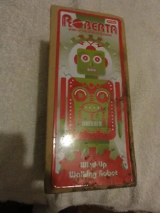 ROBERTA Wind-Up Mechanical Woman Walking Robot Toy / 2013 Schylling Collectible - Picture 1 of 3