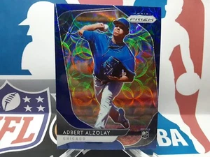 ⚾️2020 Panini Prizm Tier II Navy Blue Kaleidoscope 19/35 Adbert Alzolay RC #101 - Picture 1 of 2