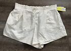 Target All In Motion High Rise Shorts Size XXL 2XL White New Nwt