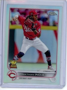 2022 Topps Chrome Refractor Jonathan India Gold Cup #182 FREE Shipping - Picture 1 of 2