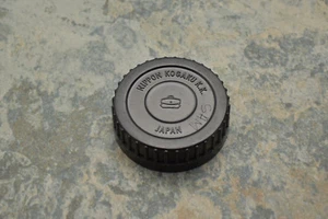 Genuine Nikon F NIPPON KOGAKU K.K. Black Rear Lens Cap F Mount NIKKOR (#2800) - Picture 1 of 2